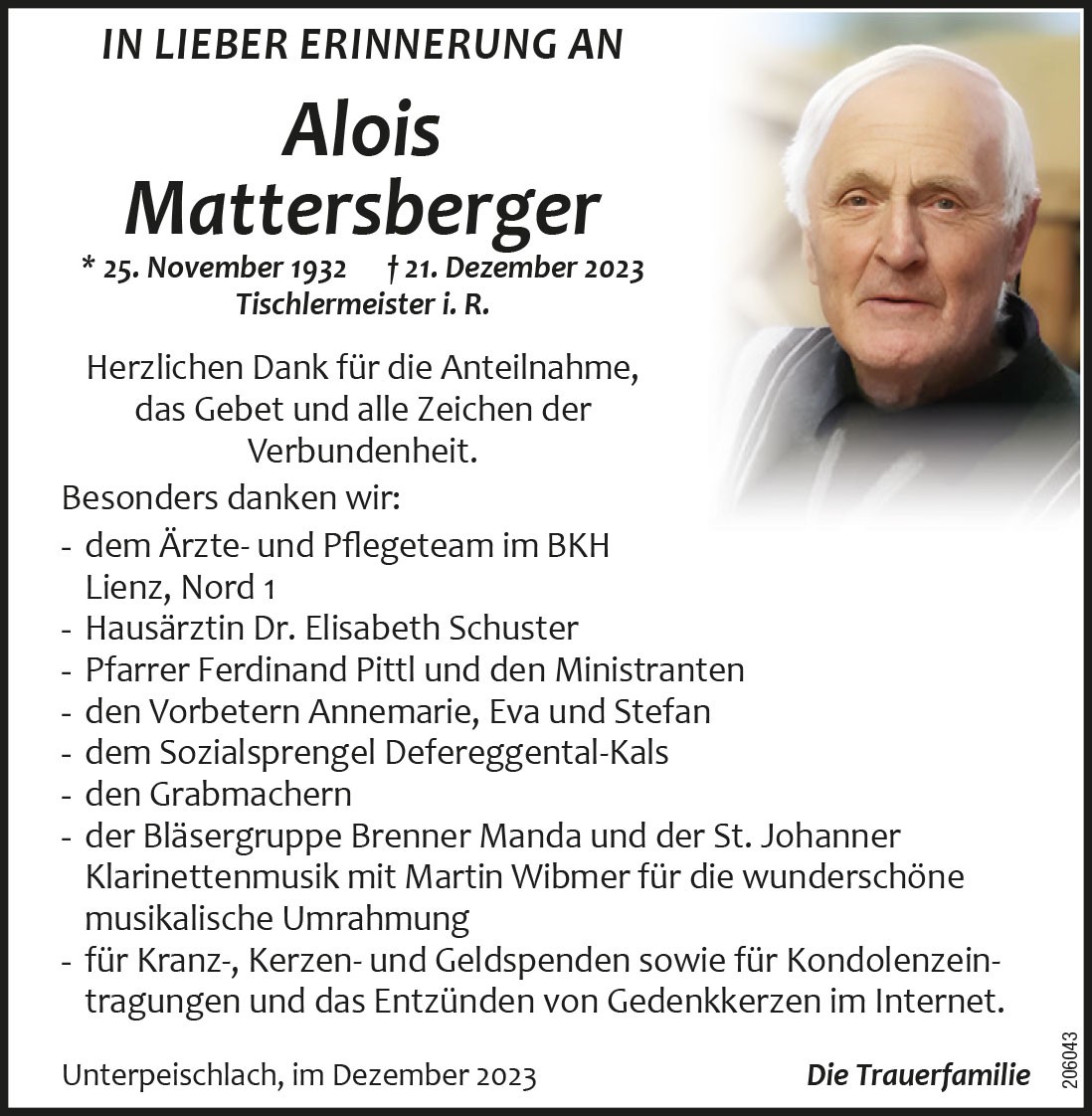 Alois Mattersberger