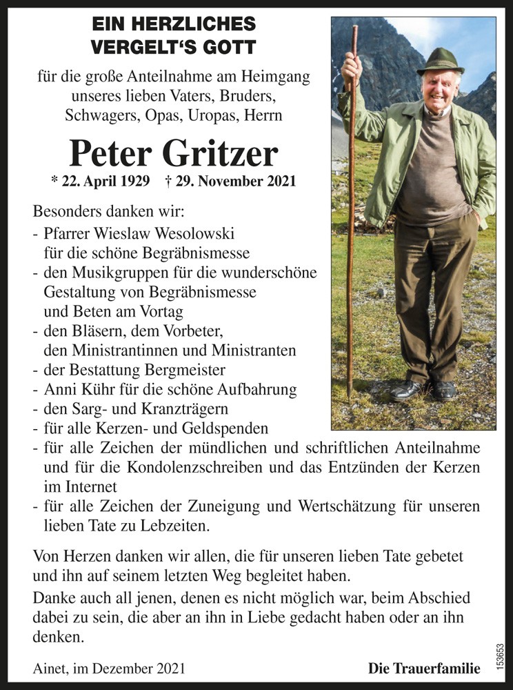 Peter Gritzer