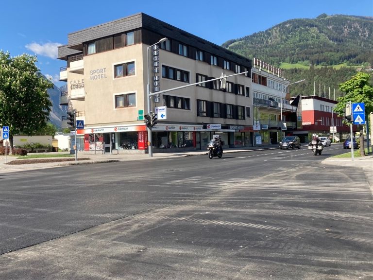 Sperre der B100 in Lienz ist aufgehoben