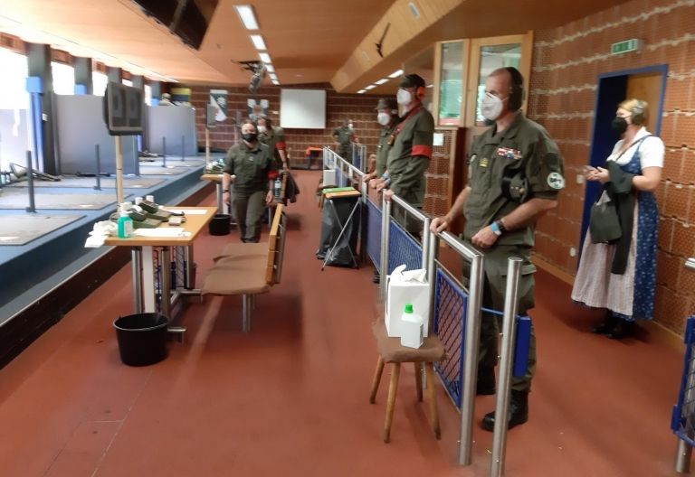 Garnisonsschie&szlig;en in der Lavanter Forcha