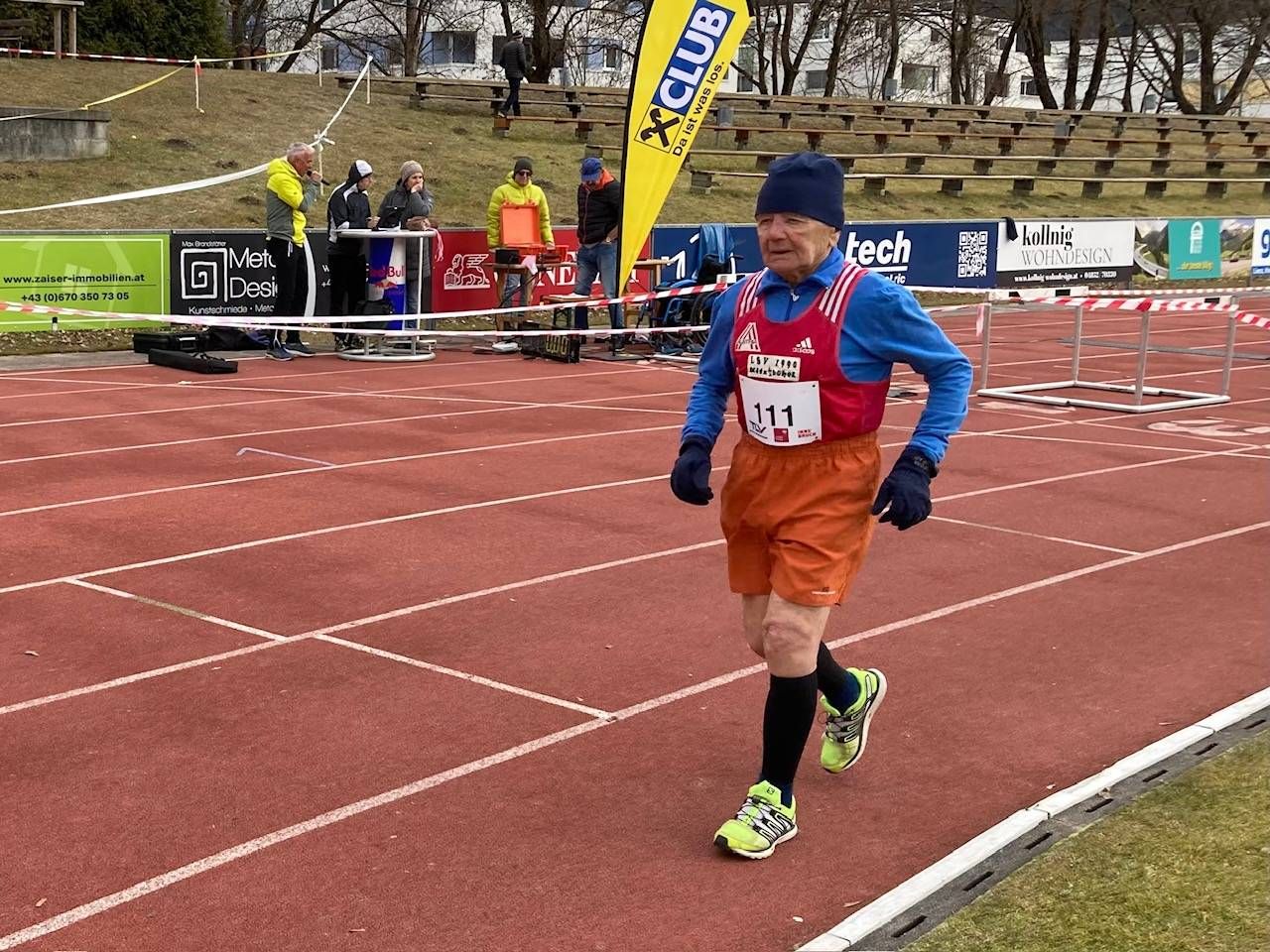 Der &auml;lteste Starter Franz Puckl (LSV 1990 Kitzb&uuml;hel. Foto: Stangl