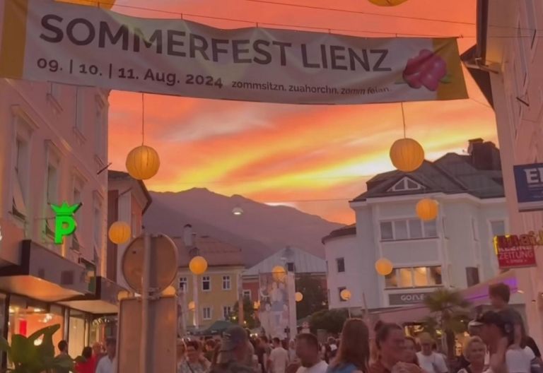 SOMMERFEST LIENZ startet sehr stimmungsvoll