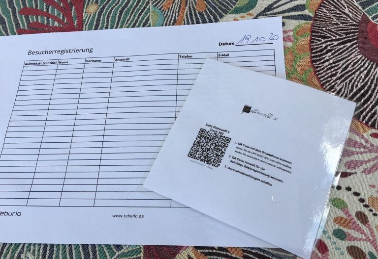 Registrierung in Gastronomie sorgt f&uuml;r gemischte Gef&uuml;hle