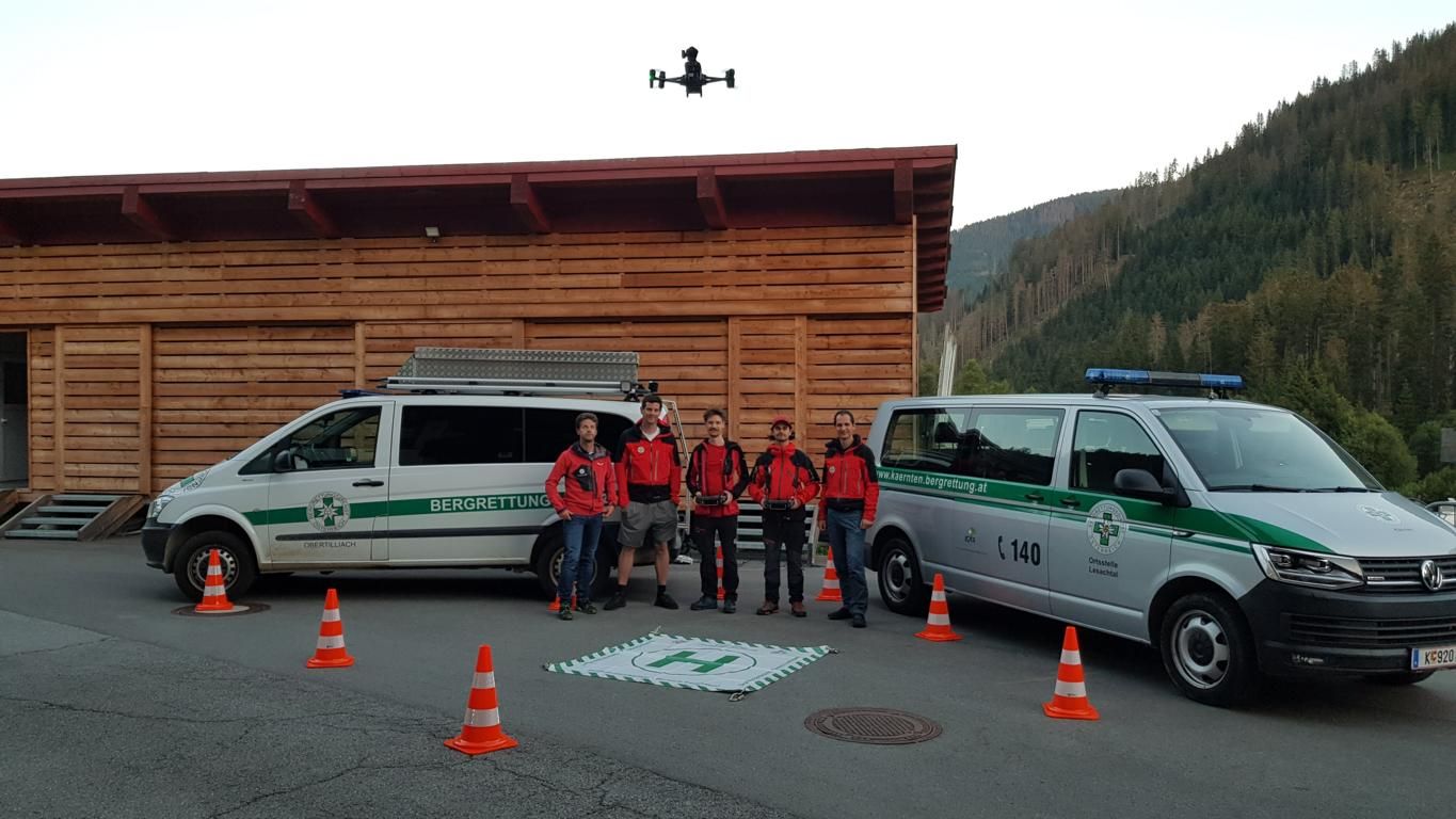 Drohneneinsatzteam Lesachtal Foto: Bergrettung/Tirol