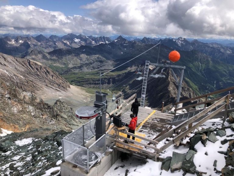 Materialseilbahn zur Adlersruhe nach Blitzschlag repariert