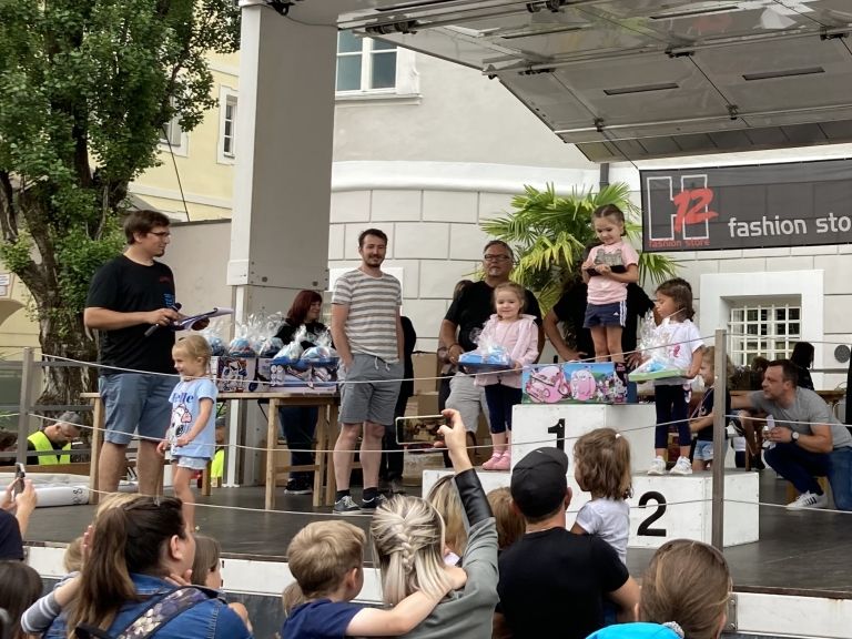 Kinderradrennen als Auftakt zur Dolomitenradrundfahrt