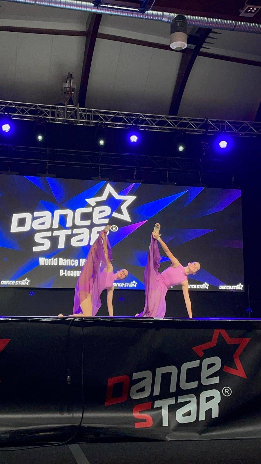 Vize-Weltmeistertitel in der Kategorie Lyrical Juniors Duo f&uuml;r Bernadette Wurnitsch und Hannah H&uuml;ttl