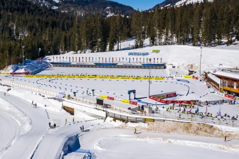 &Ouml;SV-Generalsekret&auml;r Scherer zur Biathlon-WM in Obertilliach