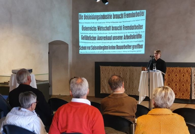 Marcel Amoser zur Gastarbeiter-Migration in Tirol