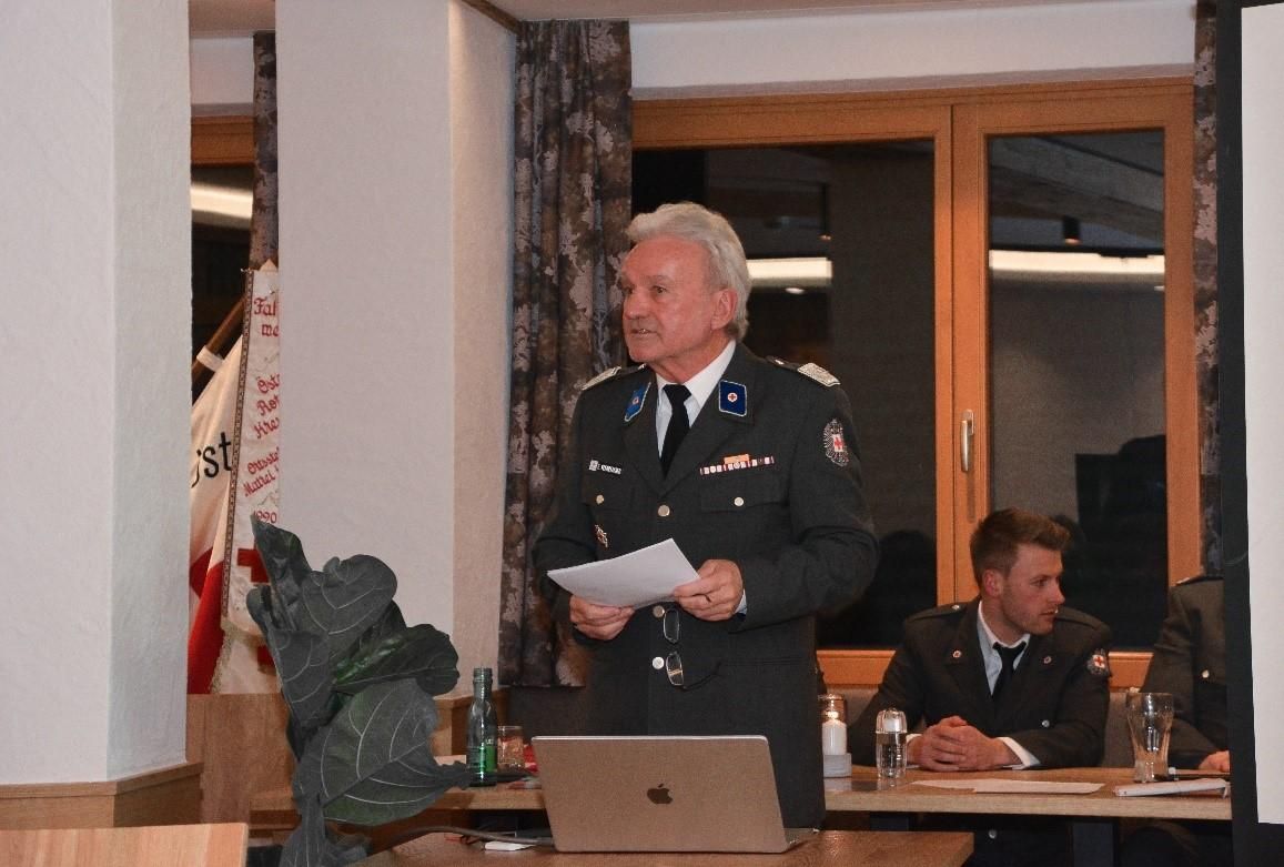Bezirksstellenleiter Egon Kleinlercher