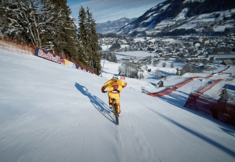 Superstar Fabio Wibmer bezwingt die Streif: Video!