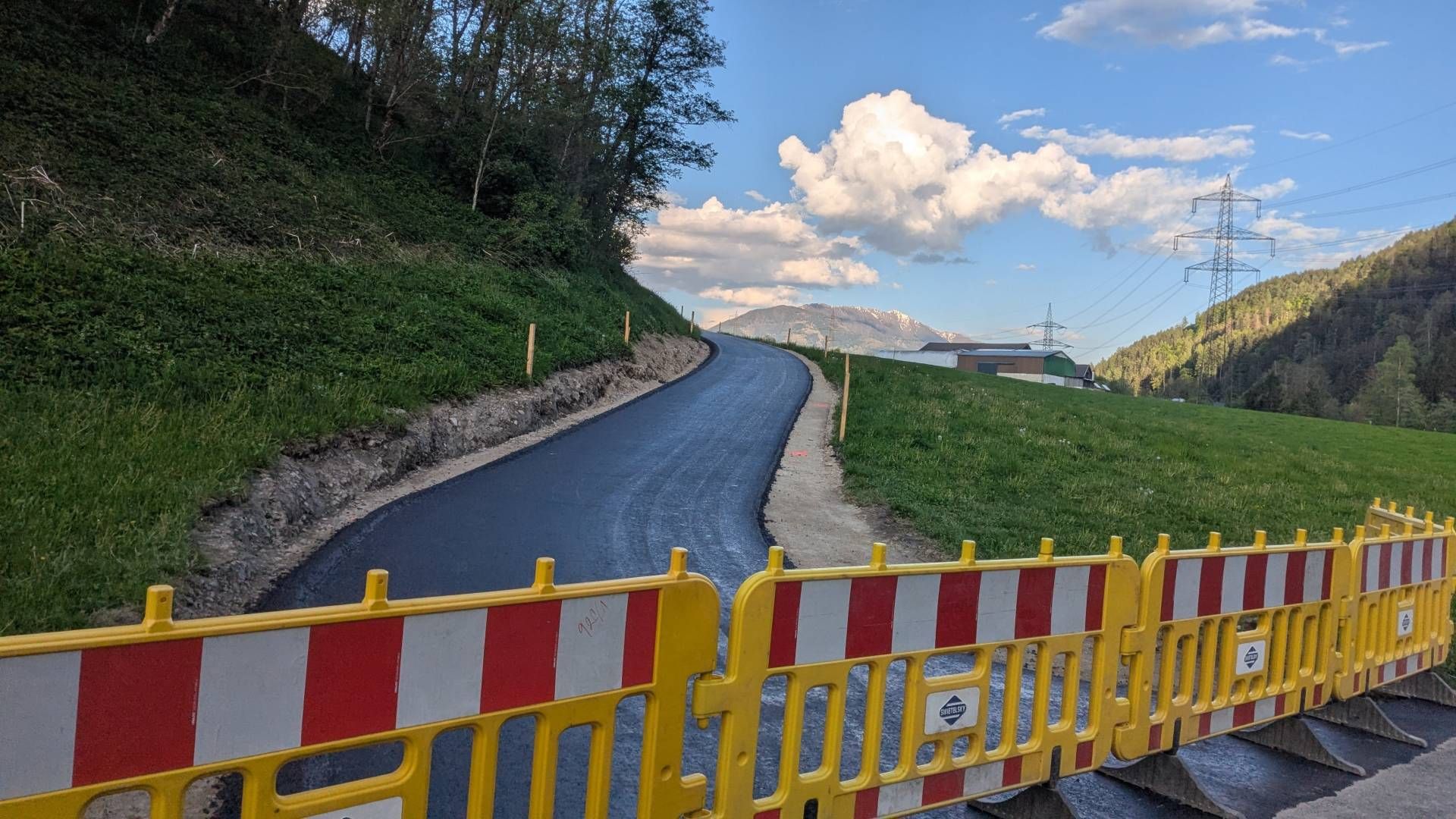 Die neue Radweganbindung bei Oberlienz konnte heuer er&ouml;ffnet werden. Foto: Knorr