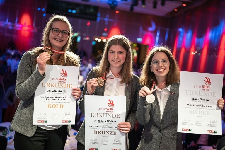 Lehrlingsstaatsmeisterschaften: Osttirolerin am Stockerl