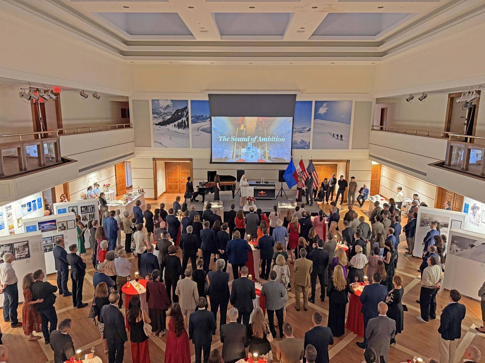 Der vorgezogene Nationalfeiertagsempfang in der &Ouml;sterreichischen Botschaft in Washington DC &ndash; mit der Delegation der Stadt Lienz als Ehrengast, 17. September 2026
Foto: &Ouml;sterreichische Botschaft Washington / Austrian Embassy Washington
