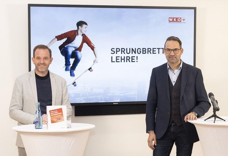 Freude &uuml;ber mehr Lehranf&auml;nger in Wirtschaftskammer