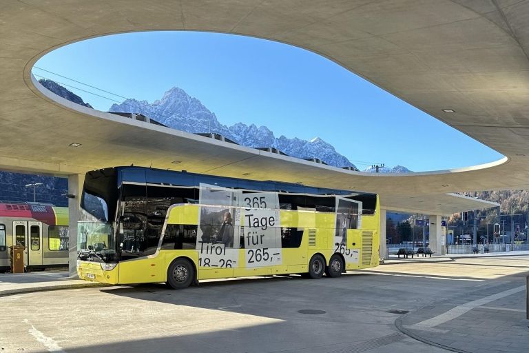 Neuerung bei Platzreservierung im Bus nach Innsbruck