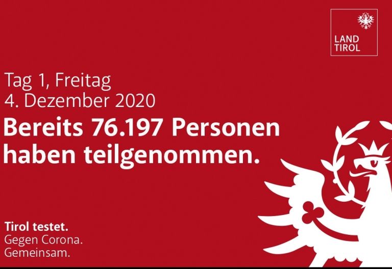 Massentests in Tirol: &Uuml;ber 4.740 lie&szlig;en sich in Osttirol testen