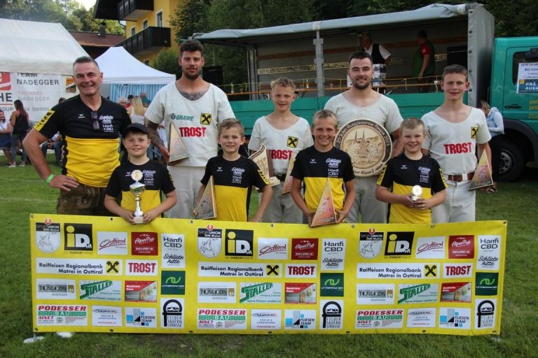 Pongauer nicht zu schlagen, Bronze f&uuml;r Osttiroler Ranggler