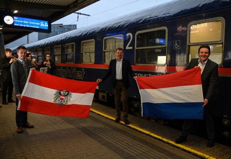 Start f&uuml;r &Ouml;BB-Nightjet: Im Schlaf von Tirol nach Amsterdam