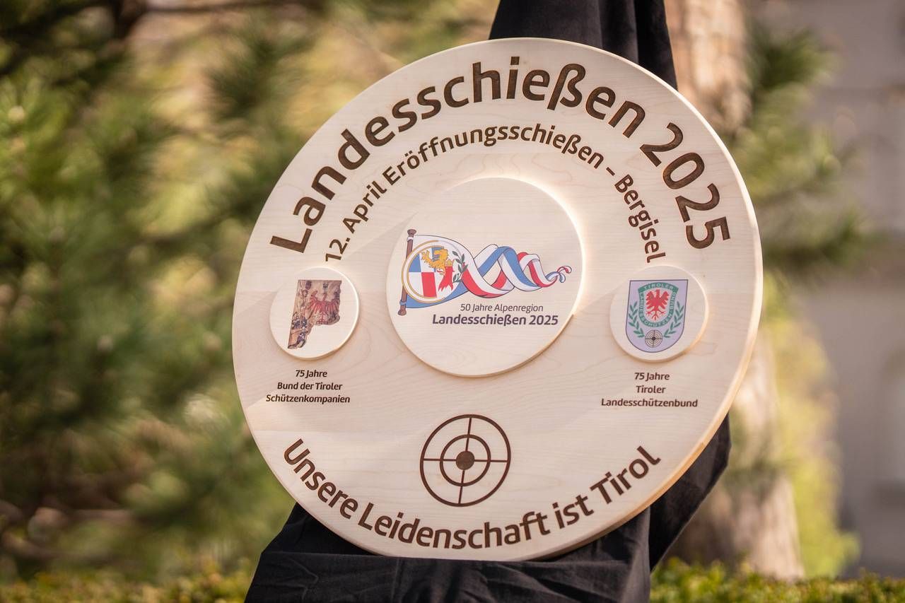 Festscheibe zum Er&ouml;ffnungsschie&szlig;en des gro&szlig;en Landesschie&szlig;en 2025