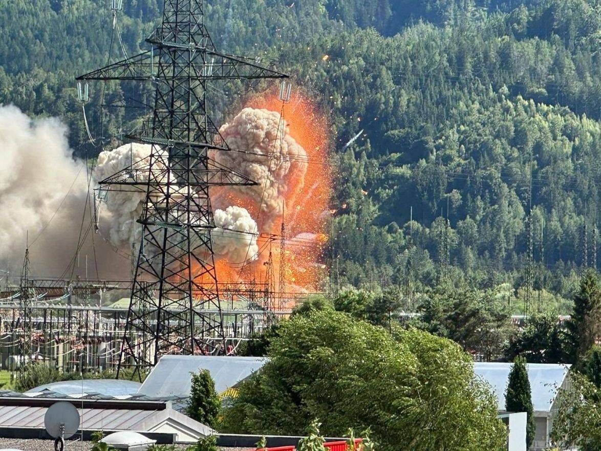 Explosion am Nachmittag, Foto: Isep