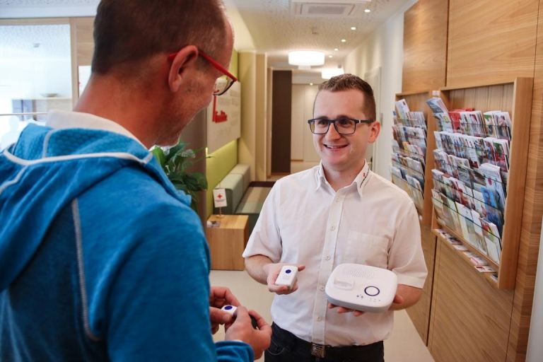 Rufhilfeger&auml;t hilft im Notfall