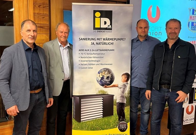 iDM ist neuer Hauptsponsor der Sportunion Matrei 