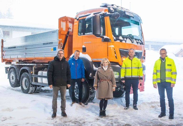 Ein 28 Tonnen Weihnachtsgeschenk f&uuml;r die Stadt Lienz