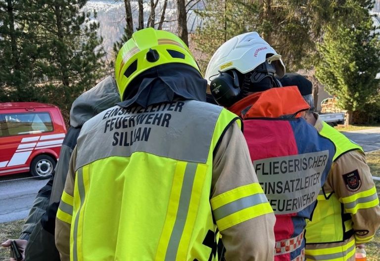 Waldbrand in Sillian: Vorl&auml;ufig "Brand aus" 