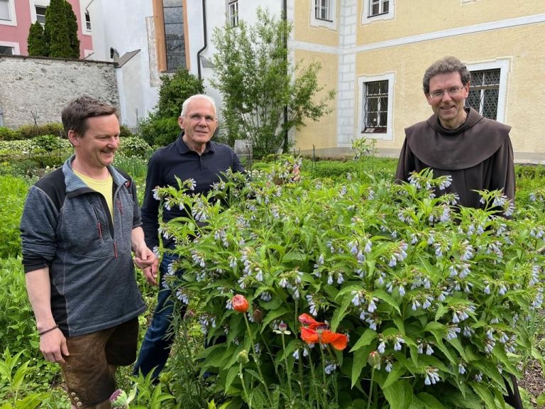 Verborgenes Paradies: der Klostergarten der Franziskaner