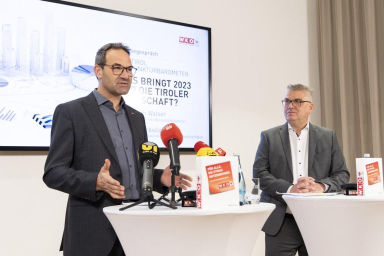Optimistischer Ausblick auf Tiroler Wirtschaft 2023