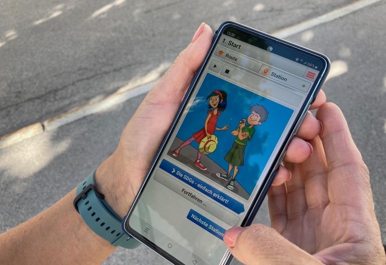 Digitale Schnitzeljagd durch Lienz mit &bdquo;Supermaria&ldquo; 