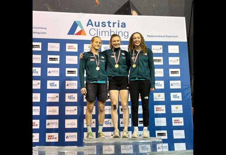 Stockerlplatz f&uuml;r Osttiroler Kletterin im A-Cup