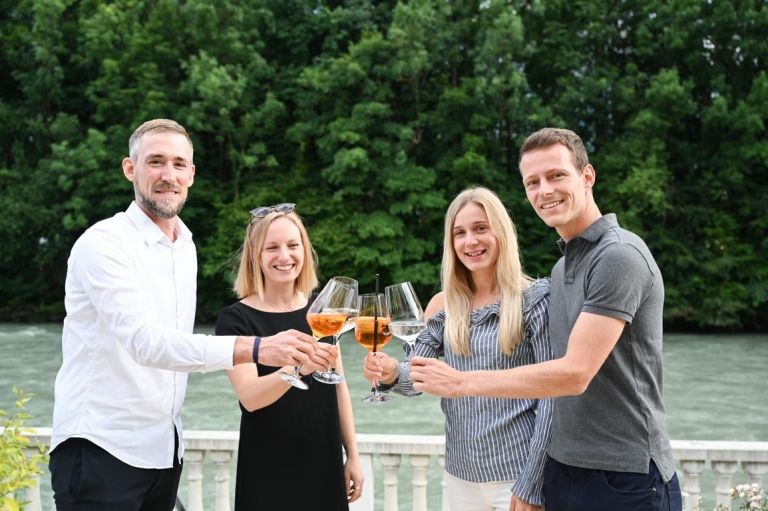 "Traumpaare" bereits am Iseltrail unterwegs