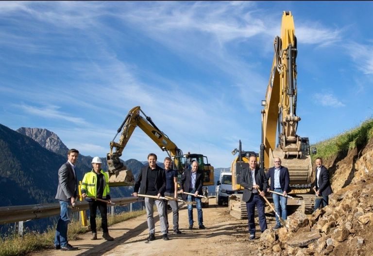 Sanierung der H&ouml;henstra&szlig;e zwischen Bichl und Kosten