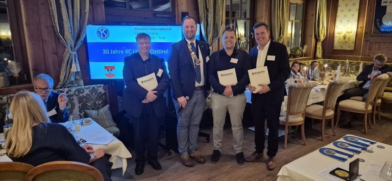 Domenik Ebner ist neuer KIWANIS-Pr&auml;sident