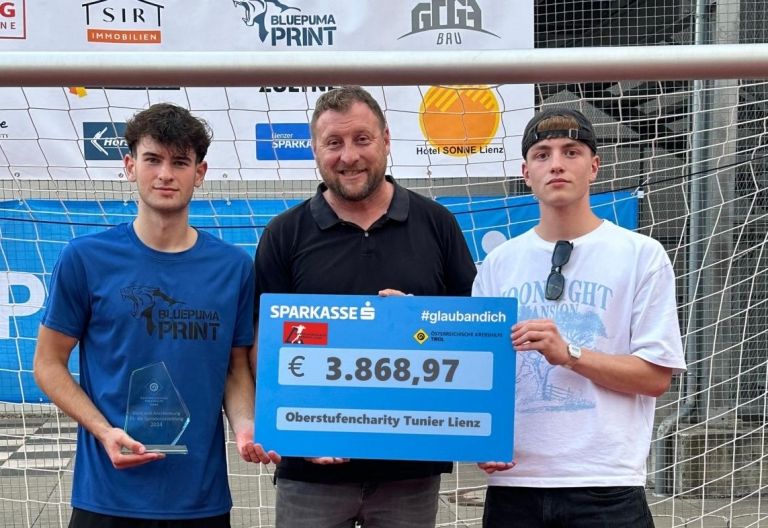 Sportlicher Sch&uuml;ler-Einsatz f&uuml;r den guten Zweck