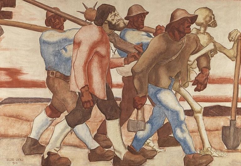 Weltrekordpreis f&uuml;r &bdquo;Totentanz&ldquo; von Egger-Lienz 