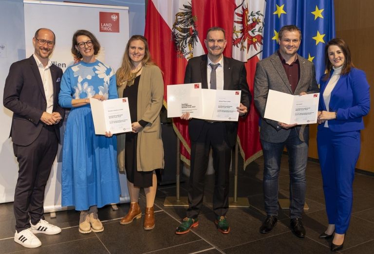 Familienfreundlichste Unternehmen Tirols geehrt