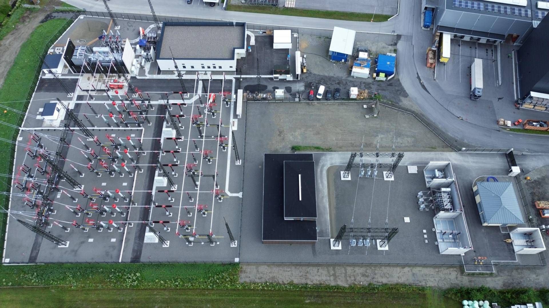 Das Umspannwerk von oben. Foto: Andreas Brugger