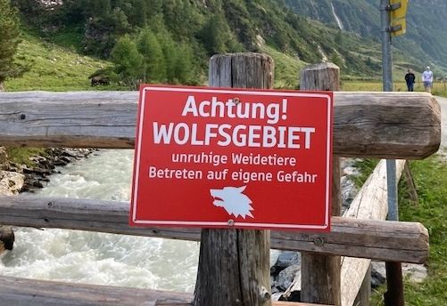 Abmontiert: Illegale Wolfstaferln werden entfernt