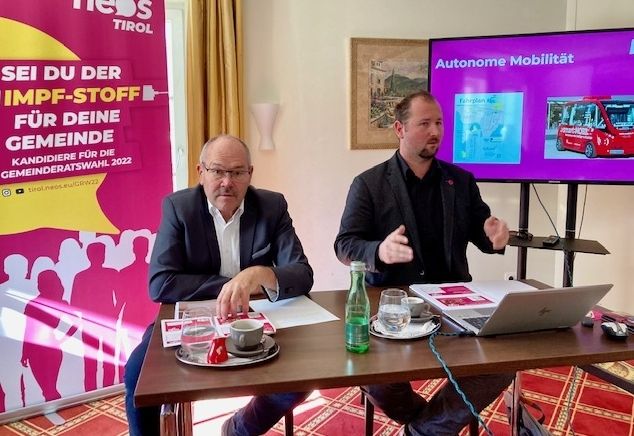 Neos f&uuml;r mehr Sonnen- und Windenergie und weniger Verkehr