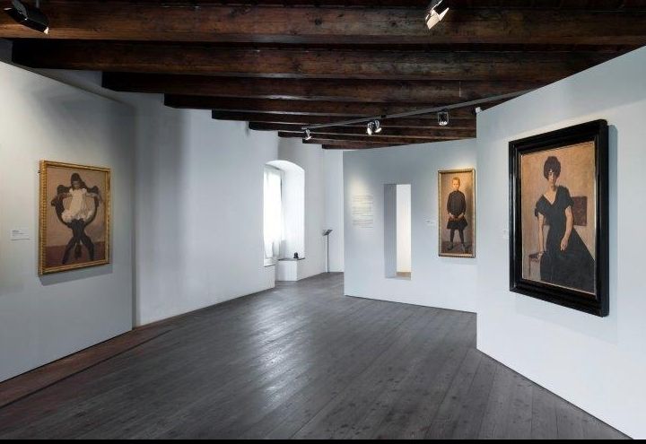 Familienportrait Albin Egger-Lienz in Schloss Bruck: Lorli