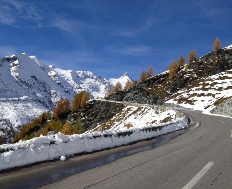 Herbst genie&szlig;en auf der Gro&szlig;glockner-Hochalpenstra&szlig;e