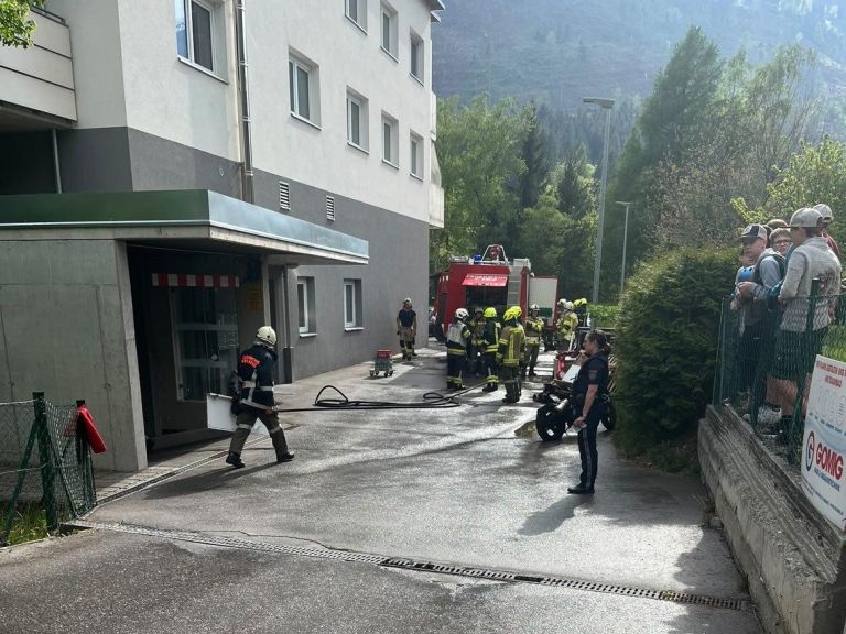 Brandereignis in Ainet