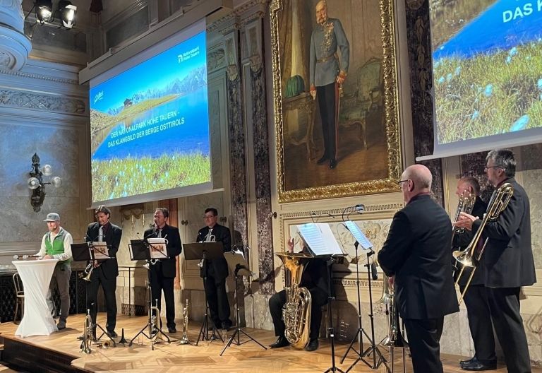 Klangbild der Berge begeisterte in Wien