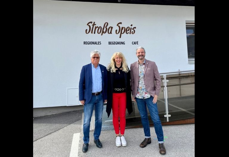 Liste Fritz besuchte die "Stro&szlig;a Speis"