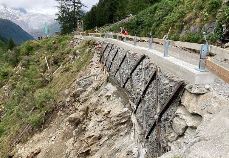 Fahrweg ins Innergschl&ouml;&szlig; ist saniert und offen